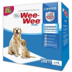 Four Paws Wee Wee Pads Original 200 Pack