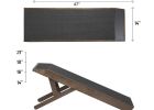 Youfun Adjustable Dog Ramp For Bed Small Dog & Large Dogs - 24 H Folding Dachshund Ramp Hardwood Pet Ramp For Couch With Platform Top Anti-Slip Surfac