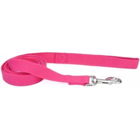 Coastal Pet New Earth Soy Dog Lead Fuchsia (Option: 6 feet x 5/8"W)