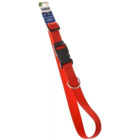 Tuff Collar Nylon Adjustable Collar (Option: Red  18"26" Long x 1" Wide)