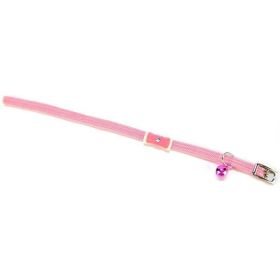 Li'l Pals Collar With Bow (Option: Pink  6in.8in. Long x 5/16in. Wide)