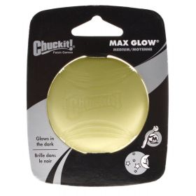 Chuckit Max Glow Ball (Option: Medium Ball 2.25" Diameter (1 Pack))