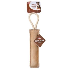 Spot Dura (Option: Fused Leather Retriever Stick Dog Toy  15" Long)