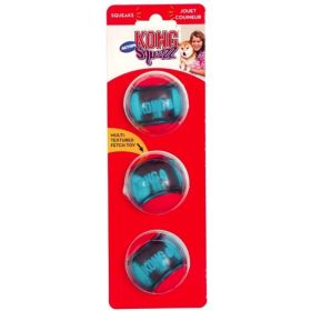 KONG Squeezz Action Ball Red (Option: Medium  3 count)